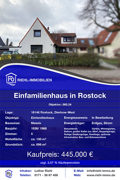 Haus in Marlow kaufen, Immobilie in Marlow kaufen